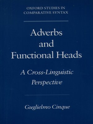 cover image of Adverbs and Functional Heads